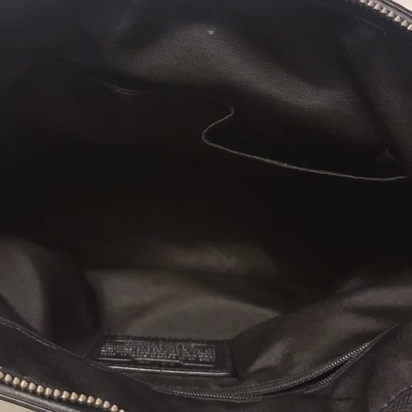 Coach Signature Black and Tan/Gray Tote - Picture 4 of 8